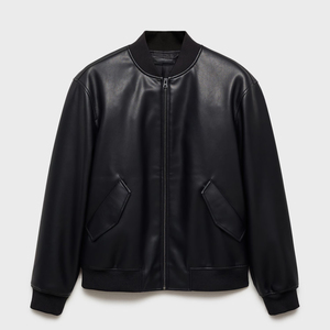 Vestes en cuir de vachette véritable entièrement personnalisées pour hommes, fabriquées à Sialkot, au Pakistan, veste pour hommes bon marché, vente en gros à bas prix - Product Image 5