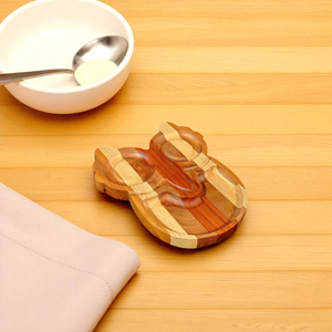 Ensemble de vaisselle en bois artisanal de haute qualité, plateaux de service de qualité professionnelle pour l'industrie hôtelière, qualité standard d'exportation - Product Image 6