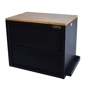 Gabinete de herramientas negro CSPS de 91cm, cajones resistentes, acabado de recubrimiento en polvo, almacenamiento protector de transporte de poliéster estándar Ista personalizado - Product Image 6