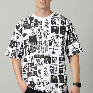 Camiseta británica ajustada con cuello redondo de buena calidad para uso diario, Camiseta con estampado de tamaño adulto, respetuosa con el medio ambiente, cantidad a granel, camiseta cuadrada - Product Image 1