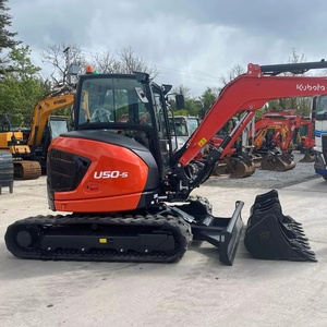 รถขุดขนาดเล็ก U50-5 เครื่องยนต์ EPA มือสอง รับประกัน 2 ปี ประสิทธิภาพสูง พร้อมจัดส่งฟรี รวมเครื่องยนต์ มอเตอร์ ปั๊ม เกียร์ - Product Image 2