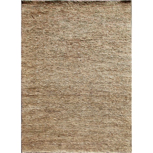 Alfombras de Yute y Cáñamo Anudadas a Mano Hula, Color Beige y Marrón Sólido para el Hogar-Px-01 - Product Image 1