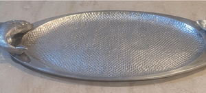 Plateaux décoratifs en métal doré et argenté en acier inoxydable fin avec bols en forme de fleur polie brillante Vente en gros d'Inde - Product Image 3