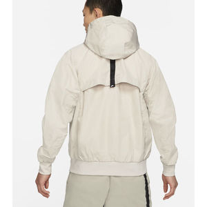 Chaqueta Cortavientos con Capucha de Tela Satinada con Logotipo Frontal Personalizado de Alta Calidad para Hombre, Colores de Invierno para Lluvia, Venta al Por Mayor - Product Image 6