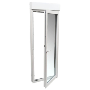 Fenêtres insonorisées UPVC à battant intérieur personnalisé <span class=keywords><strong>Fenêtre</strong></span> moderne en PVC à revêtement low-e <span class=keywords><strong>avec</strong></span> volets roulants occultants - Product Image 3