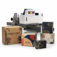 Imprimante numérique jet d'encre industrielle à passage unique haute vitesse pour carton, boîtes à pizza et supports vierges pour gobelets en papier