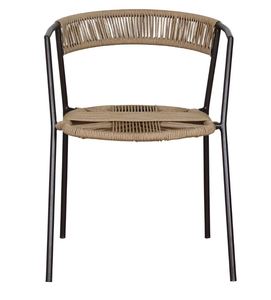 Juego de mesa y silla de metal creativo para el hogar, muebles de jardín para interiores y exteriores, bar y restaurante de hotel en la azotea, venta al por mayor - Product Image 1