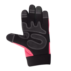 Gants de travail de mécanicien en cuir synthétique personnalisé meilleure vente chaude assemblage automobile gants de travail de sécurité à la main mécanique - Product Image 2