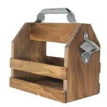 Деревянный Caddy в шведском стиле Caddy для домашней посуды, органайзер, коробка для хранения пива, держатели, кухонный держатель для хранения
