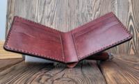 Portefeuille pliable en cuir véritable haut de gamme RFID bloquant le sac à main mince pour hommes fentes pour porte-cartes de crédit BFW-0013 personnalisable
