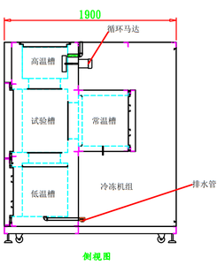 ATMARS 可编程三区热冲击试验箱，适用于汽车零部件工业应用，ISO CE认证，适用于彩色液晶屏 - Product Image 6