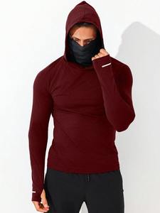 Sweat-shirt de sport ajusté pour homme, vêtements d'entraînement physique, conçu pour l'entraînement et la musculation - Product Image 2