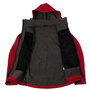 Veste Softshell Personnalisée avec Logo OEM, Veste de Travail Extérieure, Veste d'Hiver Chaude, Coupe-Vent, Imperméable, Personnalisée pour Hommes - Product Image 2