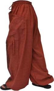 Pantalones Deportivos de Cintura Media para Mujer, Cintura Elástica, Holgados, Transpirables, Resistentes al Viento, Ajuste Holgado, Térmicos, de Algodón, Pierna Ancha, Estilo Urbano, Casuales, de Invierno - Product Image 3