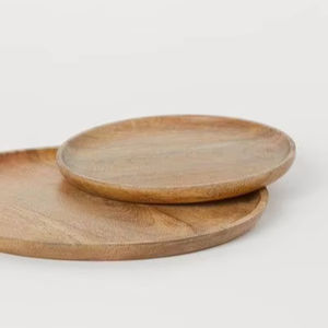 PRODUCTOS Plato de madera para ensalada Bandeja para servir Caja de pino Tema de amor Barco ovalado Dulces Galletas Comida Fruta Decoración del hogar Regalo - Product Image 1