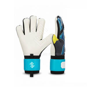 Gants de gardien de but professionnels de haute qualité en latex antidérapant avec protection des doigts, couleurs et logo personnalisables, sortie 2026 - Product Image 2