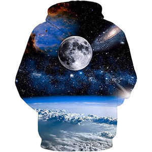 Sweat-shirt pull décontracté personnalisé en gros Nouveau sweat à capuche imprimé en 3D à la mode avec fermeture à glissière - Product Image 6