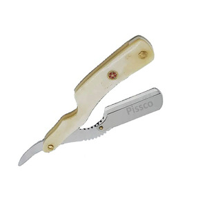 Rasoir droit pliant en acier inoxydable le plus vendu, couteau de rasage à bord droit pour barbier, rasoir personnalisé avec logo - Product Image 5