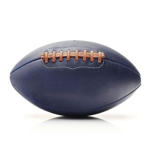 Balón de Rugby Personalizado con Logotipo, Cuero y Goma, Ligero, Tamaño Oficial, Entrenamiento, OEM - Product Image 4