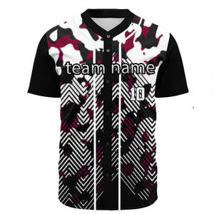 Uniforme de Béisbol Sublimado Personalizado Nuevo 2025 para Jóvenes, Jersey de Béisbol OEM de Buena Calidad para Hombre - Product Image 5