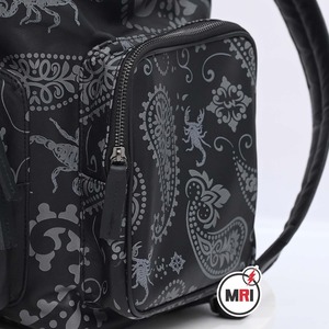 Mochila de viaje para senderismo, logotipo personalizado, impresión por sublimación, moda, ligera, impermeable, para viajes de negocios, mochila inteligente de cuero PU - Product Image 3