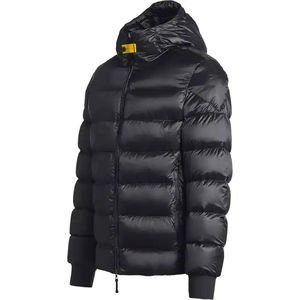 Veste d'hiver extérieure personnalisée brillante pour hommes veste à capuche décontractée en duvet pour hommes taille plus fournisseur de duvet à capuche ultraléger pour hommes - Product Image 5