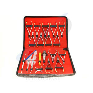 Kit de instrumentos de alicates de ortodoncia Dental de acero inoxidable de alta calidad, 18 piezas con estuche, bolsa Manual - Product Image 6