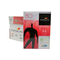 Papel de Copia A4 Paper-Line, Alta Calidad, Grado Premium, 100% Pulpa de Madera Virgen, Blanco, 100g, Tamaños A3/A5 Disponibles, Suministro al por Mayor, Tailandia