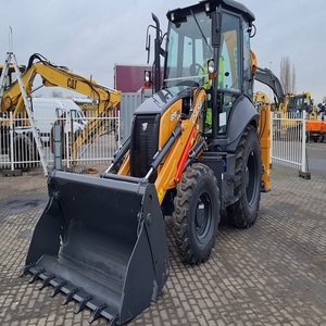 Caterpillar excelente retroexcavadora CASE usada con bomba de caja de cambios de motor original en stock listo para enviar entrega rápida - Product Image 5