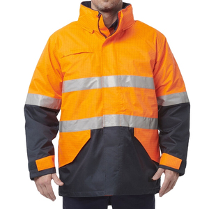 เสื้อฮู้ดสะท้อนแสงแบบสวมหัว Hi Vis ANSI Class 2 สำหรับงานกลางแจ้ง พร้อมแถบสะท้อนแสง เพิ่มความปลอดภัยบนท้องถนน ปรับแต่งสีและโลโก้ได้ - Product Image 1