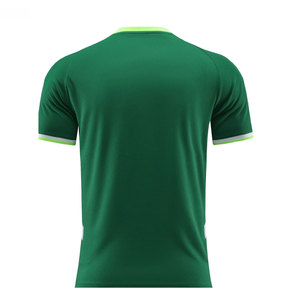 เสื้อฟุตบอลผ้าโพลีเอสเตอร์ระบายอากาศน้ำหนักเบา100% สั่งทำโลโก้ได้ตามต้องการ - Product Image 2