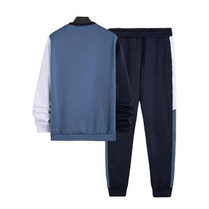 OEM ชุดวอร์มสำหรับผู้ชาย, ชุดวอร์มผ้าฟลีซลำลองตามสั่งชุดเดินถนนสำหรับผู้ชาย - Product Image 2