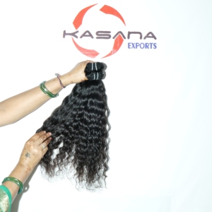 100% cuticule aligné faisceau non transformé naturel brut vietnamien gros Machine Double trame vague profonde Extensions de cheveux humains - Product Image 2