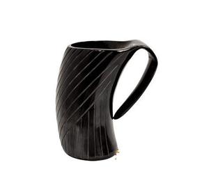 Auténtica Jarra de Cuerno de Búfalo Natural de 500 ml, Apta para Alimentos, Personalizable, para Fiestas, para Bebidas, Jarra de Cuerno, Precio Económico - Product Image 5