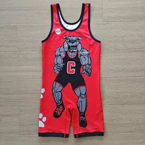 Maillot de lucha libre para hombre y joven Inspire Apparel con tirantes sin tirantes/tirantes finos/tirantes extraíbles/tirantes ajustables y cierre de cremallera - Product Image 5