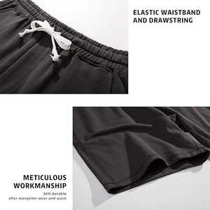 <b>Men</b> <b>Elastic</b> <b>Waist</b> Spandex/Polyester Waterproof Comfortable Breathable Solid <b>Shorts</b> - Product Image 4