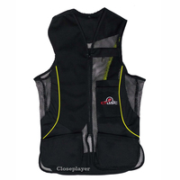 Gilet de tir en coton renforcé Close Player Enterprises CPE-CSE-1808 Shooterking pour le tir aux clay et le jeu de tir au skeet
