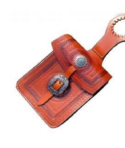 Sacs de selle de saut équestre en cuir véritable de haute qualité usinés à la main vêtements d'équitation occidentale pour chevaux - Product Image 3