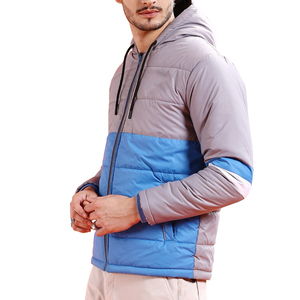 Chaqueta de Invierno Acolchada para Hombre, con Capucha y Cremallera, Ligera, Extremadamente Cálida para el Invierno - Product Image 2