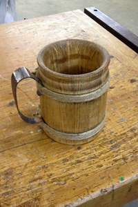 Taza de Madera Hecha a Mano DRIVEN POPULAR ENSURING con Pajita, Diseño Moderno de Calidad Premium para Té, Café, Vino y Cerveza de Falak - Product Image 2