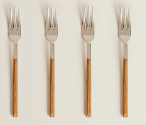 Ensemble de couverts en métal Offre Spéciale avec manche en bois pour restaurant hôtel mariage à bas prix - Product Image 4