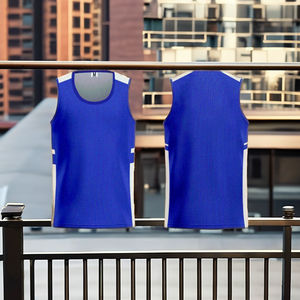 Maillot de basket-ball personnalisé pour équipe, débardeur, grande taille, hommes, été, maille, sublimation imprimée, vêtements de sport à séchage rapide - Product Image 2