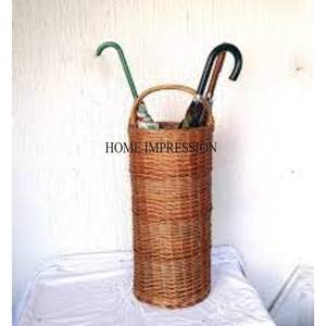 ขาตั้งและที่วางร่มรูปทรงกระบอกทำจากหวายสำหรับตกแต่งบ้านและโรงแรม - Product Image 3