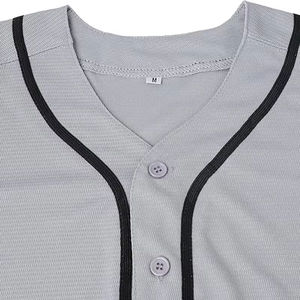 เสื้อเบสบอลดีไซน์ล่าสุด ระบายอากาศได้ดี ขายส่ง พิมพ์ลาย 100% โพลีเอสเตอร์ ใส่ได้ทั้งชายและหญิง ปรับแต่งได้ คุณภาพสูง ป้องกันแบคทีเรีย - Product Image 6