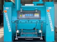 Malaxeur à pales à axe unique Constmach à déchargement automatique, moteur 18,5 kW, système entièrement hydraulique, composants essentiels disponibles