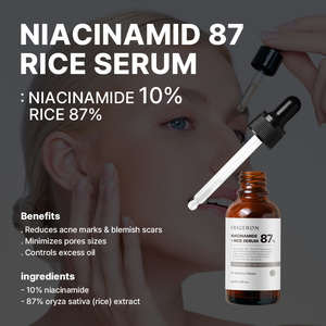 Sérum pour le visage ERIGERON 87% d'extrait de riz + niacinamide 50 ml Soins de la peau coréens OEM en gros - Product Image 5