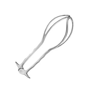 Pinzas obstétricas Piper de 44cm de alta calidad, acero inoxidable alemán para cirugía general, grado industrial personalizable OEM - Product Image 2