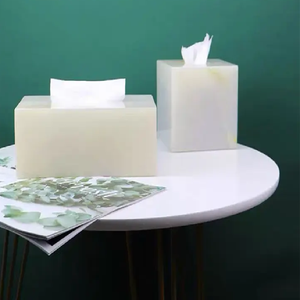 Boîte à mouchoirs en marbre de grande qualité Design attrayant pour la décoration intérieure Excellente vaisselle pour le bureau ou la maison - Product Image 3