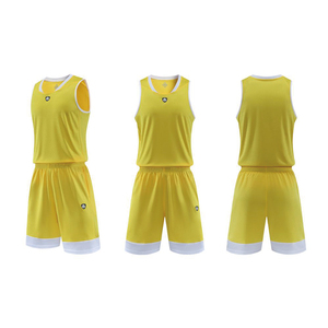 ชุดกีฬาบาสเก็ตบอลผู้ชาย คอวี ผ้าโพลีเอสเตอร์ 100% น้ำหนัก 160 กรัม ไซส์ L-6XL พร้อมปักชื่อและหมายเลขทีมตามสั่ง สำหรับฤดูร้อน - Product Image 3