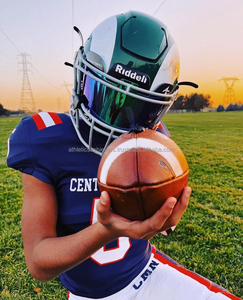 Conjunto de camiseta de fútbol americano para niños personalizable uniforme transpirable de equipo completo con mangas cortas para ropa deportiva para niños - Product Image 2